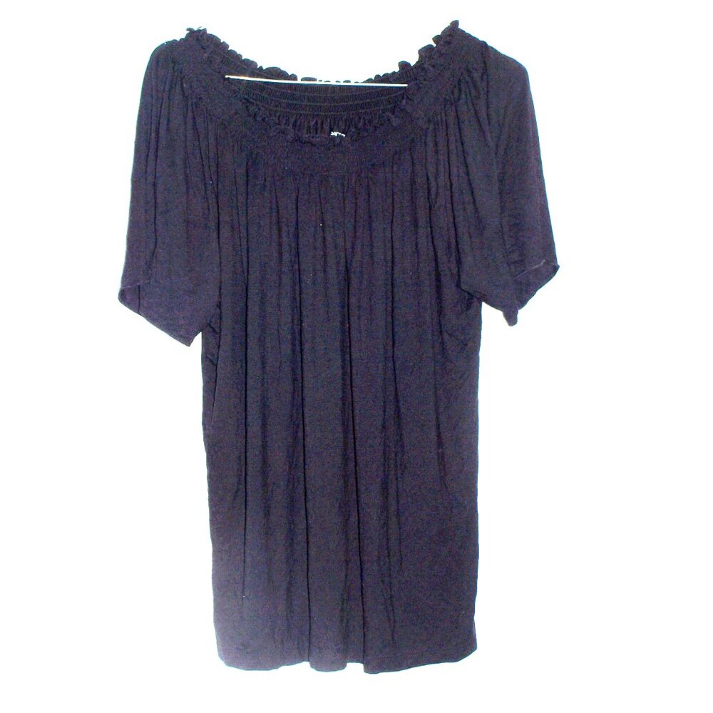 Esmara Cap Sleeve Black Top Size Medium (US 10/12)